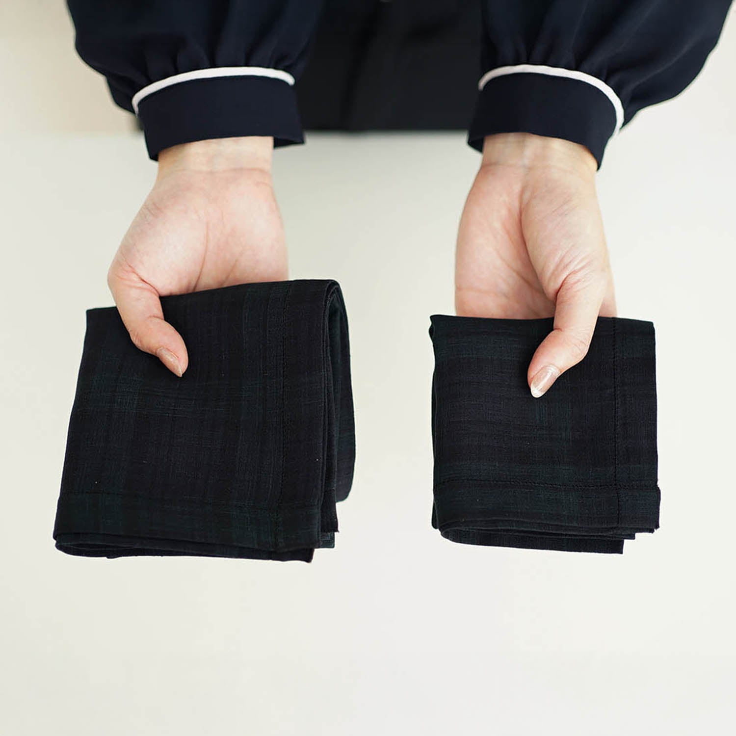 Black Watch 150 リネン ハンカチ 45cm