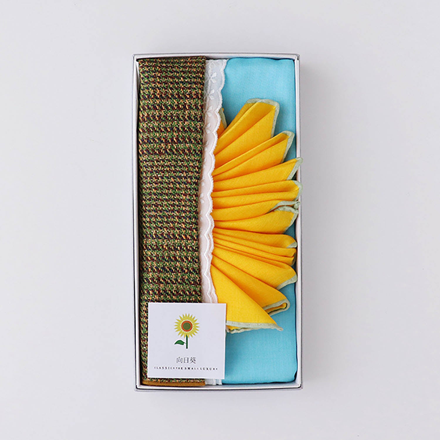 HANDKERCHIEF ORIGAMI ART Sunflower -Sunflower-[Limited time sale]