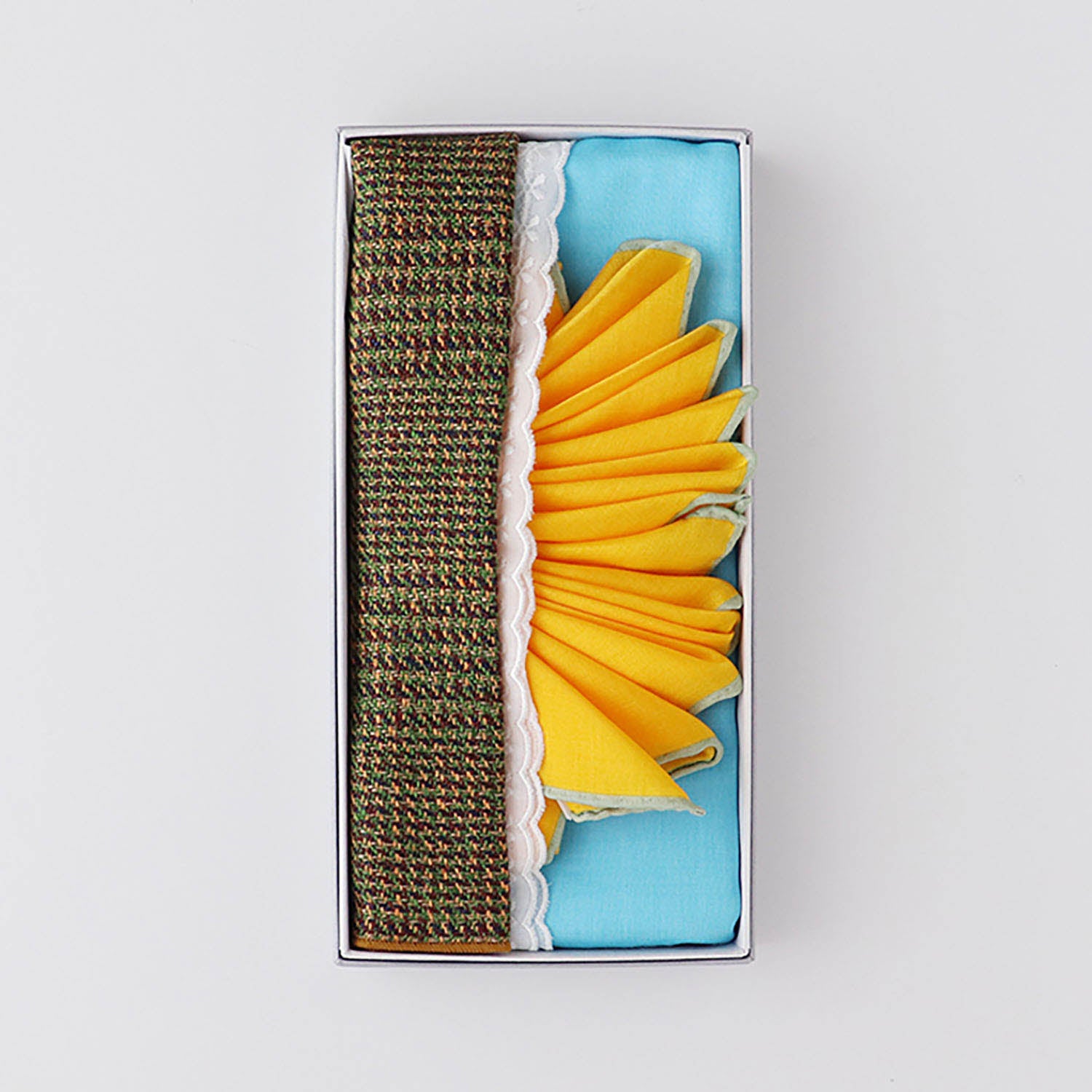 HANDKERCHIEF ORIGAMI ART Sunflower -Sunflower-[Limited time sale]