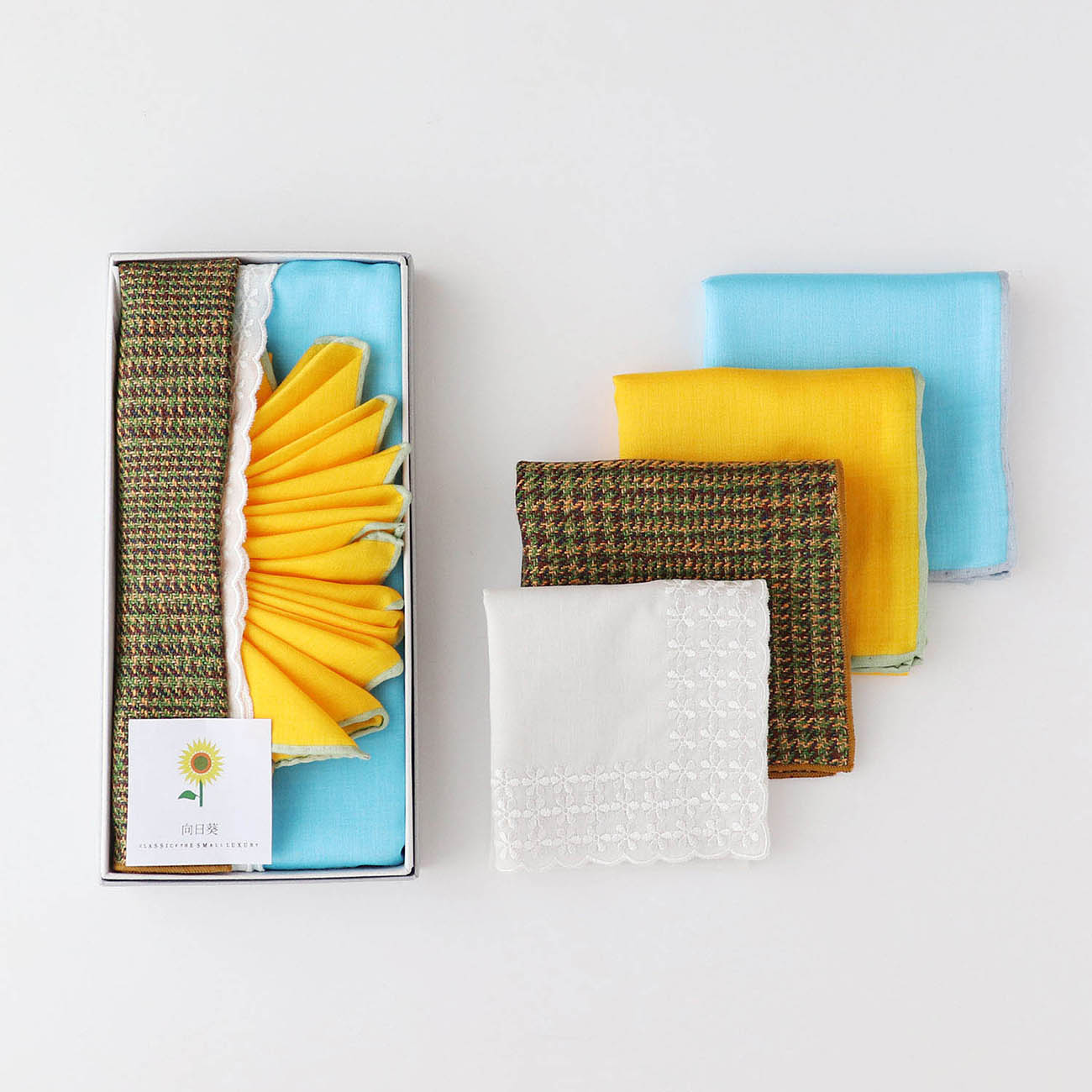 HANDKERCHIEF ORIGAMI ART Sunflower -Sunflower-[Limited time sale]