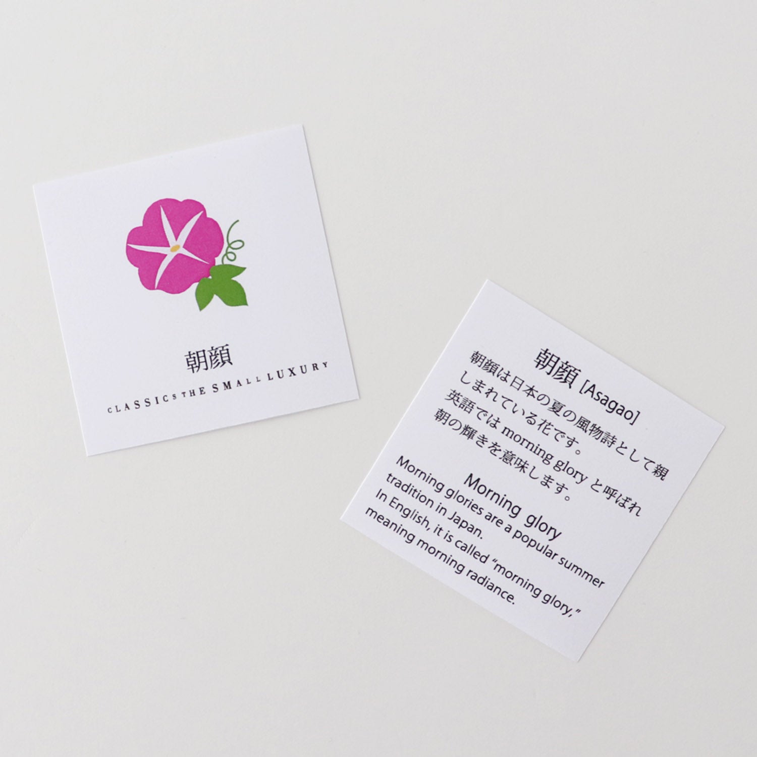 HANDKERCHIEF ORIGAMI ART Morning glory -Morning glory- [Limited time sale]