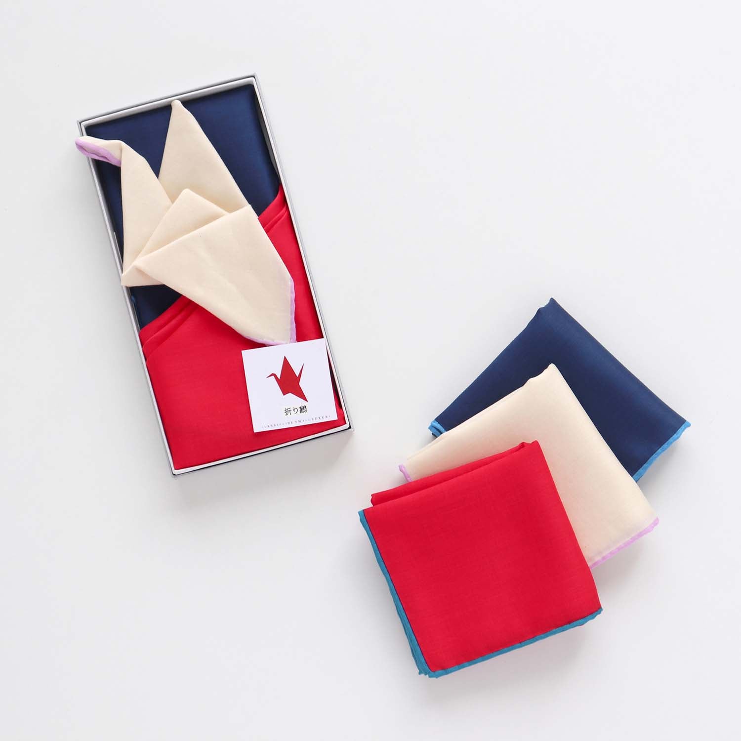 HandkerChife Origami art fold crane -origami cranes- [Limited time sale]