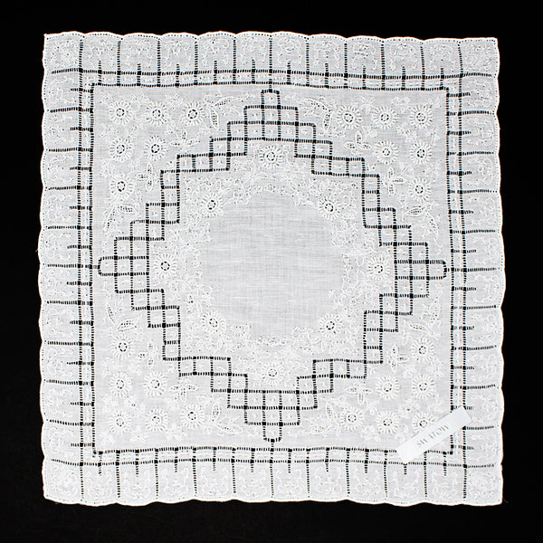 Hand Embroidered Shantou Handkerchief - SWATOW [Heritage 7201