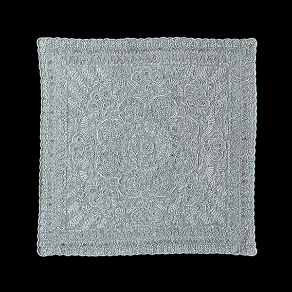 Hand Embroidered Shantou Handkerchief - SWATOW [Heritage 1593