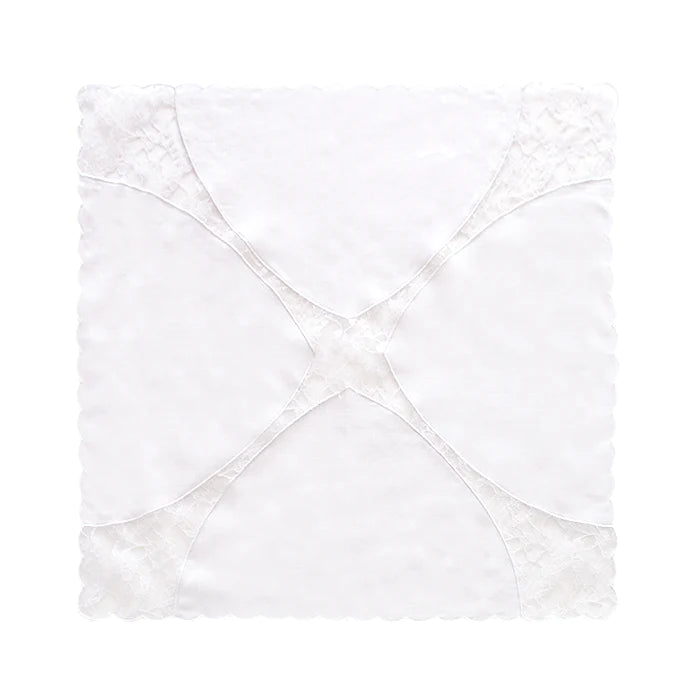 Cross Lace [Bridal Handkerchief].