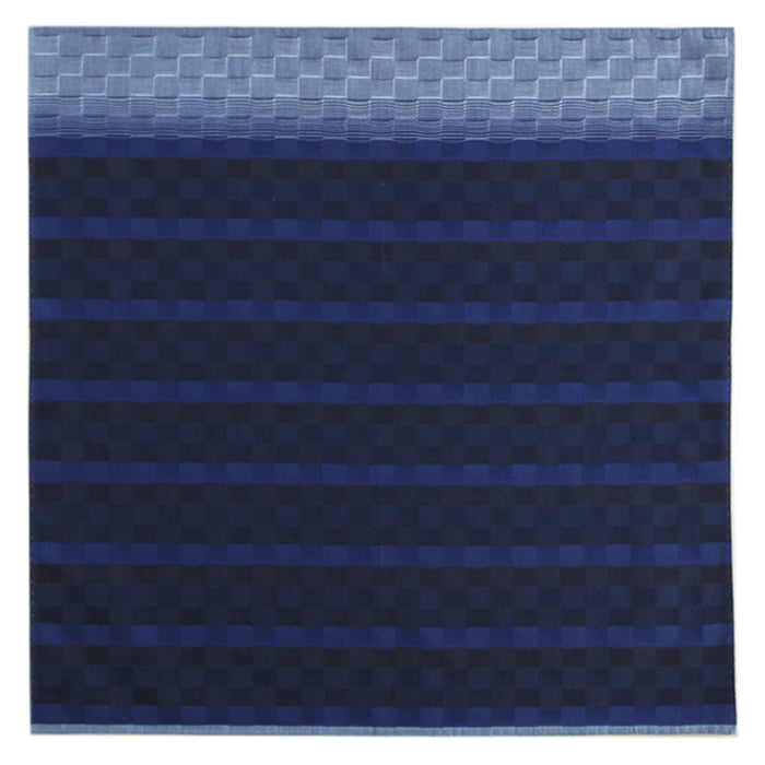 Ragusik gradient with embroidered initials (navy)