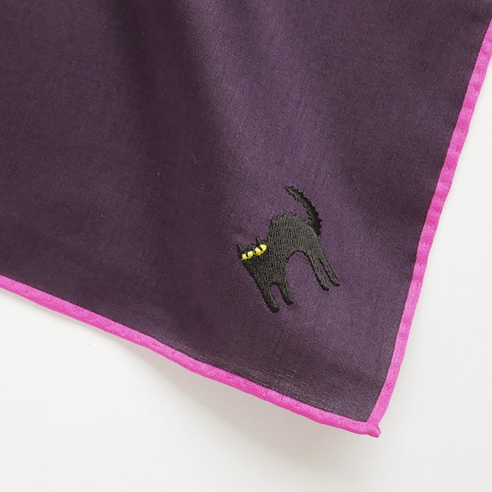 【10月限定】ハロウィン刺繍ハンカチ 5枚アソート Aセット