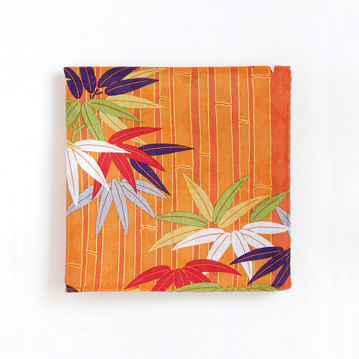 KAWARATHOEN Handkerchief -Bamboo- (Japanese Pattern)