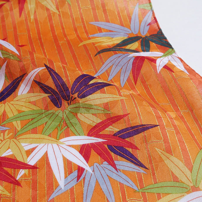 KAWARATHOEN Handkerchief -Bamboo- (Japanese Pattern)