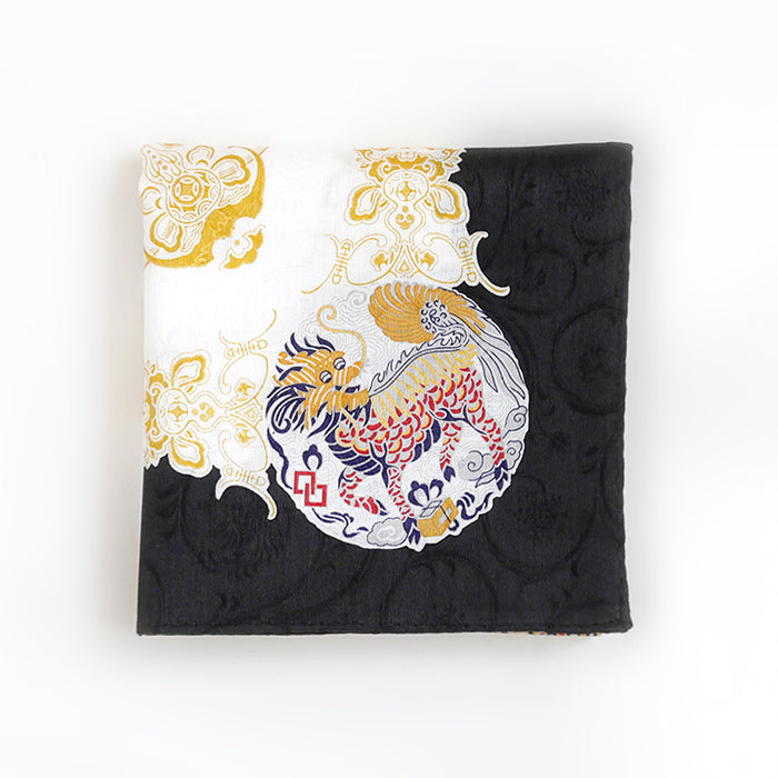 KAWARATHOEN Handkerchief -Kirin- (Japanese Pattern)
