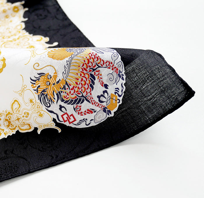 KAWARATHOEN Handkerchief -Kirin- (Japanese Pattern)