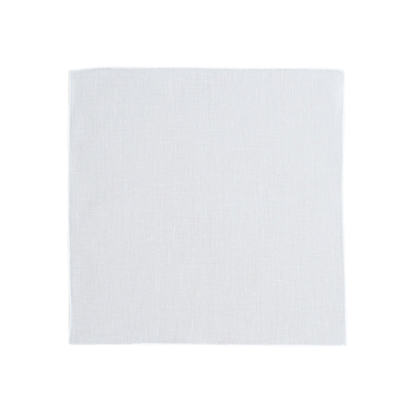 pocket square White Linen B