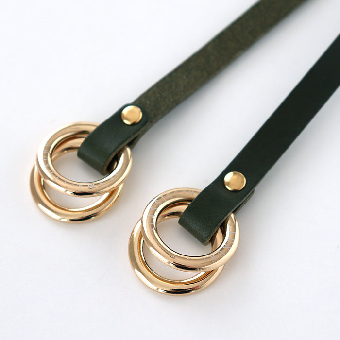 Someco [Handkerchief ring belt - Nubuck leather -].